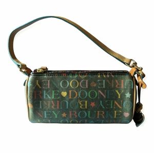 Dooney & Bourke Patchwork Barrel Bag.